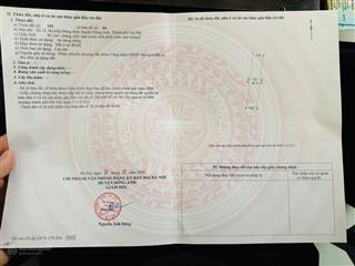 Cần bán lô đất đẹp tại tổ 12, thị trấn đông anh hà nội. diện tích 81,5m2 (theo sổ đỏ)