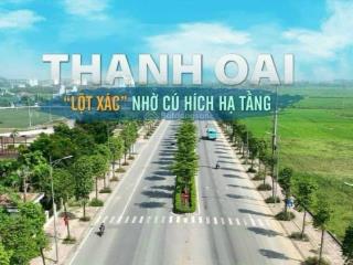 Bán đất 87m2 lô góc, trục đường to, xe tải tại kim lâm, thanh oai, hà nội, giá thỏa thuận