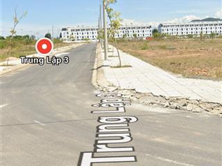 Bán lô đất đẹp 117.5m2 đường trung lập 3 khu lake side bàu tràm, 3.950 tỷ