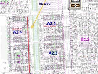 A2.4  lk9 vip đường 25m không giải phân cách, công viên cây xanh, trường victoria, 20 block cc