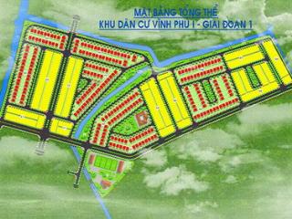 Kdc vĩnh phú 1, nhận kí gửi mua bán đất khu tân vũ minh, vĩnh phú 1