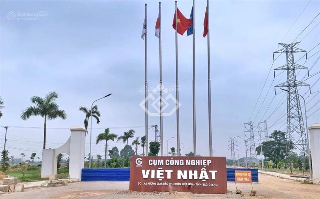 Chủ đầu tư mở bán đất công nghiệp ccn việt nhật, hiệp hòa, bắc giang giá tốt nhất