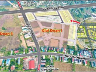 Bán đất nền 100m2 tại đường vành đai 2.5, đông nam, đông sơn, thanh hóa, 16 triệu vnd/m2