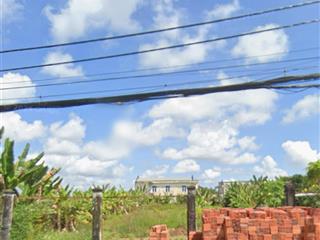 Ảnh thật đất thật đất mt phạm ngũ lão, long đức, trà vinh giá chỉ 750tr/100m2 full thổ cư shr
