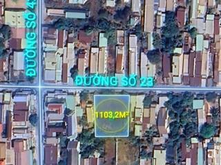 Ra nhanh lô đất biệt thự cực đẹp 1100m2 đường Tân Thông Hội 32x36m