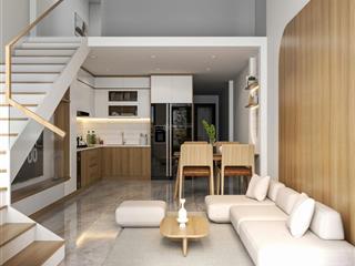 Nhà phố hoàn thiện, shr odt, tặng nội thất, có hoàn công