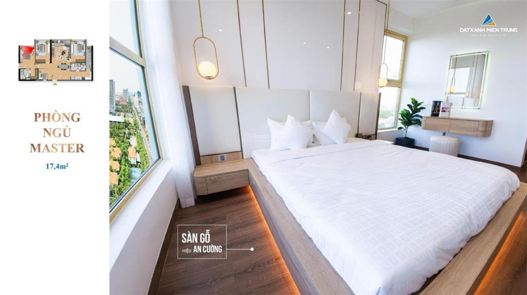 Cần bán căn hộ cao cấp 2pn tầng cao, thoáng mát, ngắm được view pháo hoa  sở hữu lâu dài