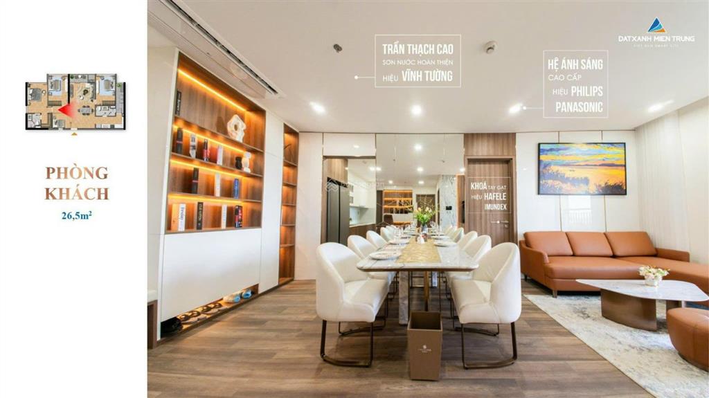 Cần bán căn hộ cao cấp 2pn tầng cao, thoáng mát, ngắm được view pháo hoa  sở hữu lâu dài