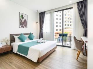 Siêu phẩm studio ban công full nội thất tiện nghi đường cmt8 ngay viettel tower, chung cư hà đô