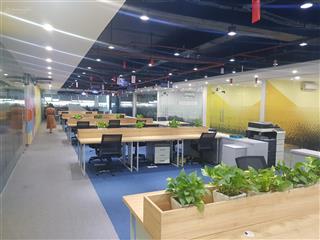 Bql cho thuê dt 200m  450m2  630m2  1283m2 tòa hapulico có sẵn nt, đã ngăn chia phòng, vào luôn