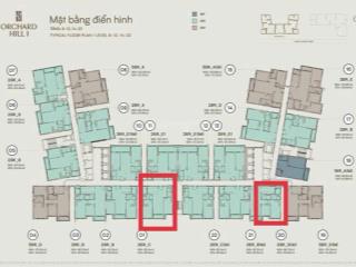 Cần cắt lỗ gấp căn 2pn orchard hill 1, tầng trung, ban công đông nam, giá siêu tốt