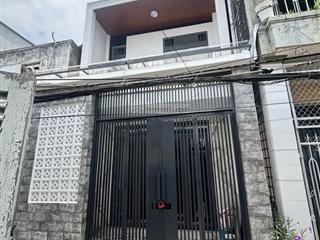 Bán nhà mt 1 trệt 1 lầu đường lê thị hà, hóc môn diện tích 90m2 shr