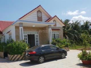 Bán khu đất 5,2 ha, (biệt thự & cây ăn trái lâu năm) gần khu cn giao long, châu thành, bến tre