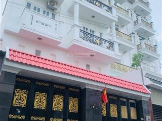 Nhà bán hẻm 8m xe hơi ngủ trong nhà, 4 tầng btct, 8m x 18m (145m2) hương lộ 2, nhỉnh 12 tỷ xíu