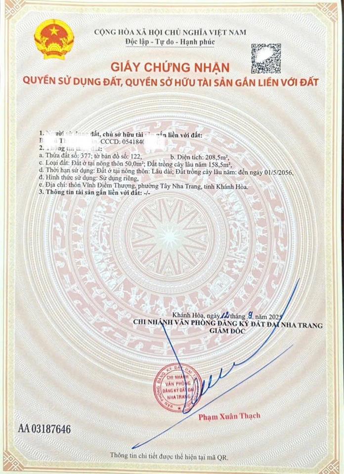 Nhà to không lo chết đói cần bán gấp nhà vườn cấp 4 vĩnh hiệp, vĩnh điềm thượng