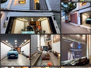 Dương quảng hàm  p.6  gò vấp  56m2  5 tầng  xe hơi ngủ nhà