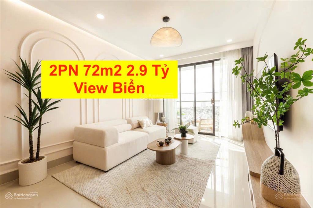 Chính chủ bán lỗ căn hộ 2pn 72m² tầng cao, view biển, full nội thất, vũng tàu centre point 2.9 tỷ