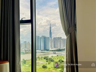 Cho thuê 2pnthe crest  metropole view sông q1 giá 50 triệu full