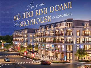 Bán shophouse 5 tầng 99m2 tại nguyễn trãi, tân dân, khoái châu, hưng yên, giá 12 tỷ vnd