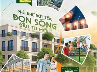 Nhà phố shophouse kiến tạo tài chính