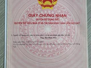 Bán nhà riêng 170m2 tại đồng nai quốc lộ 51 (gần sân bay) có sẵn kios đang kinh doanh
