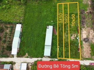 5x50m full thổ, đường bê tông. 580tr