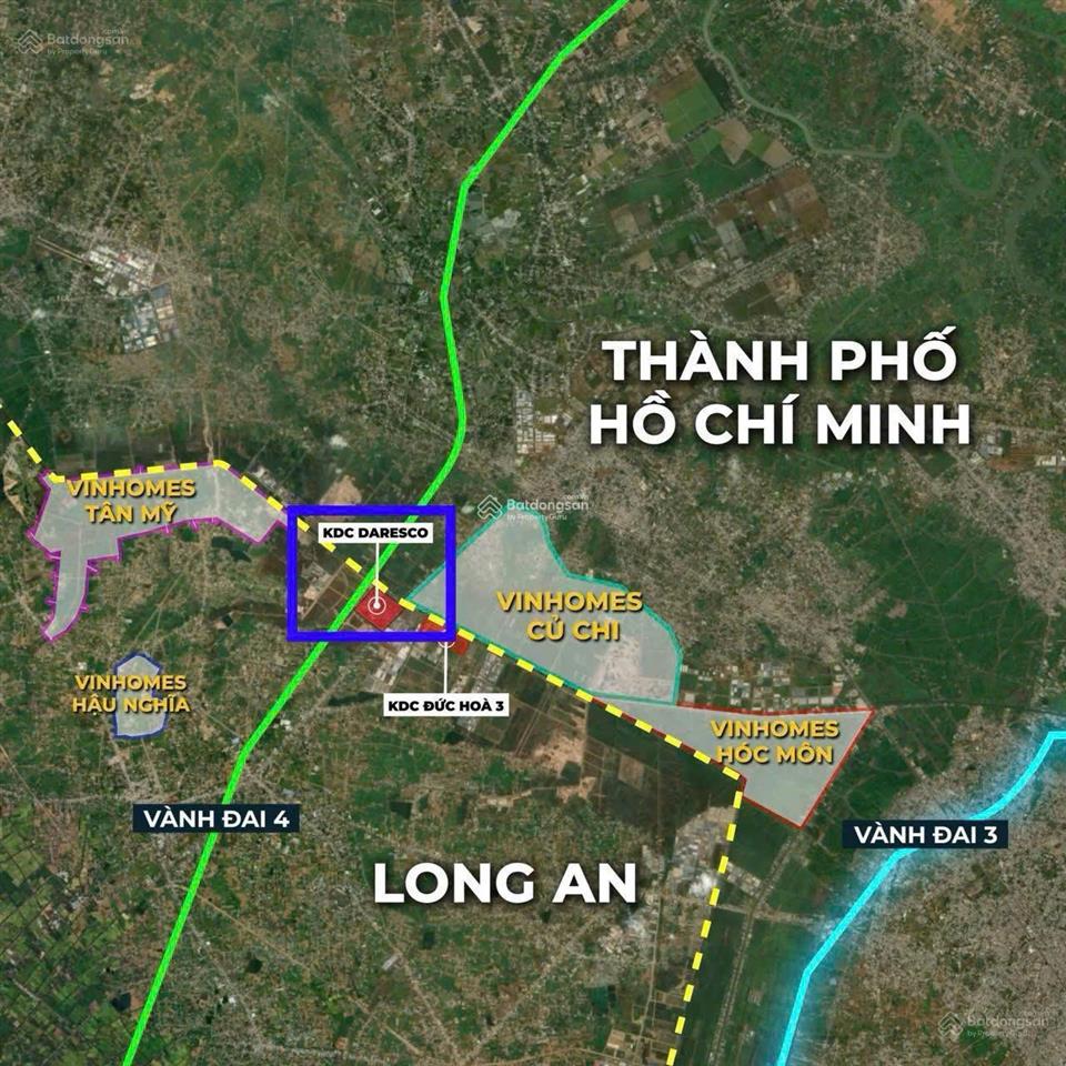 Cập nhật giá đất nền khu dân cư daresco 2026 đức hoà mới nhất