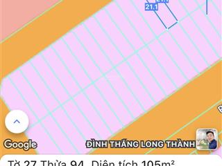 Bán đất nền đẹp tại quốc lộ 51, phước thái, long thành, đồng nai, 1,8 tỷ, 105m2