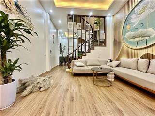 6.1 tỷ  41m  4 tầng, nhà hai mặt thoáng, ngõ ba gác, 150m ô tô  nhà đẹp vĩnh hưng