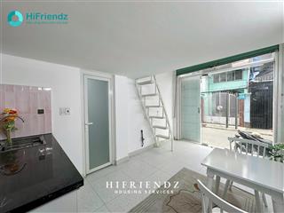 Cho thuê mã kiot có gác ở hưng phú, q8