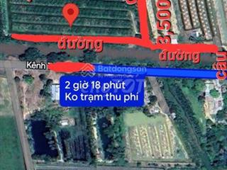 Bán gấp 1,35ha (13,500m2) thổ cư, 2mt bình hòa hưng, đức huệ la