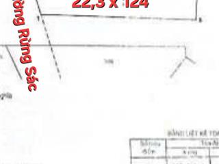 Bán 2,700m2 đất cây lâu năm , mt rừng sác, an thới đông, cần giờ