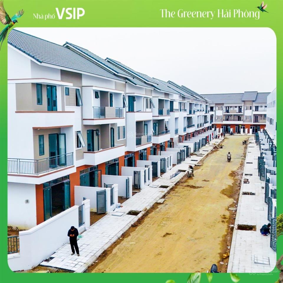 Bán căn liền kề the greenery hải phòng, giá chỉ từ 2,8 tỷ đã mua được s=75m2 đất và nhà 3,5 tầng