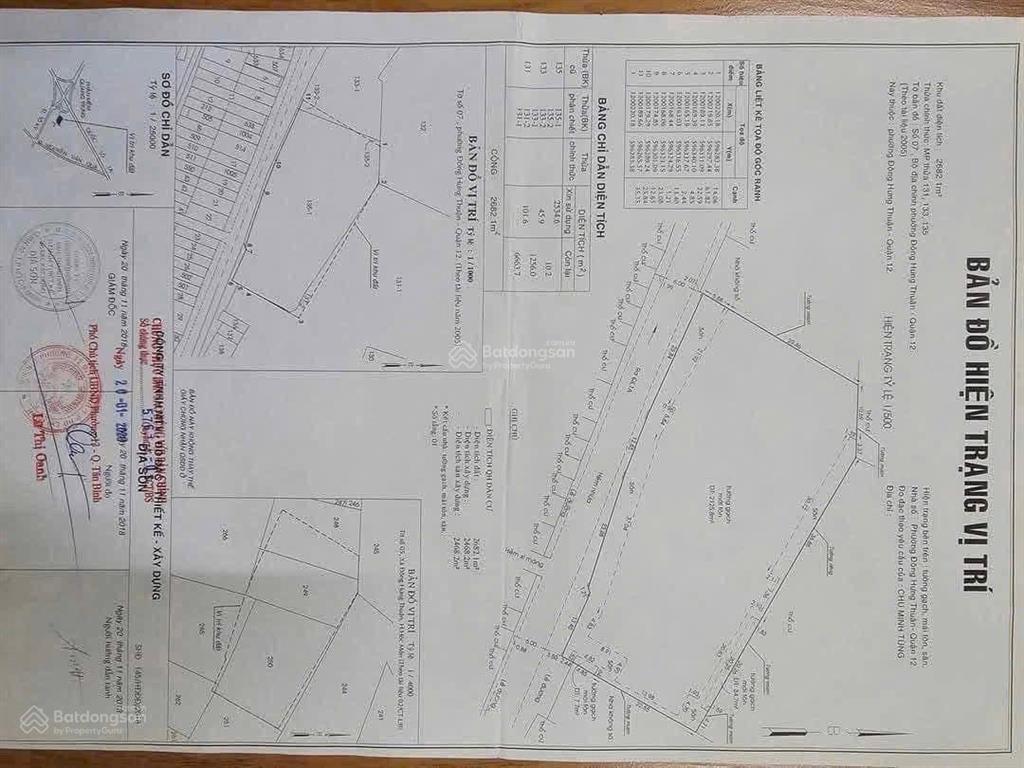 Bán xưởng số 2023/25, đường đông hưng thuận 17, q12. 75x34m, tổng 2563m² như sổ. giá 65 tỷ tl