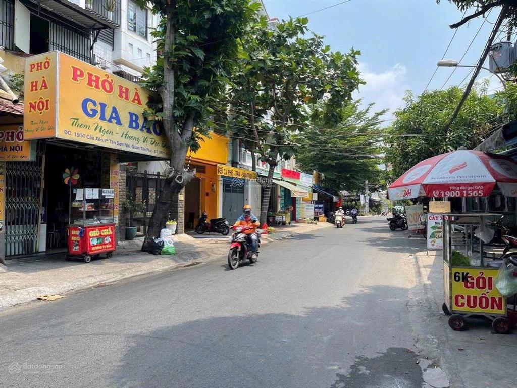 Mặt tiền đường hà thị đát, p. tân sơn nhì, tân phú 15.2x30m, nở hậu 21m, tổng 542m2. giá 51 tỷ