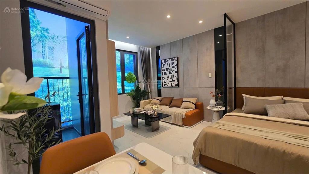 Căn hộ 1pn+ tặng full nội thất gỗ an cường cho 300 căn đầu tiên. dt51m2 "booking 20tr có hoàn lại"