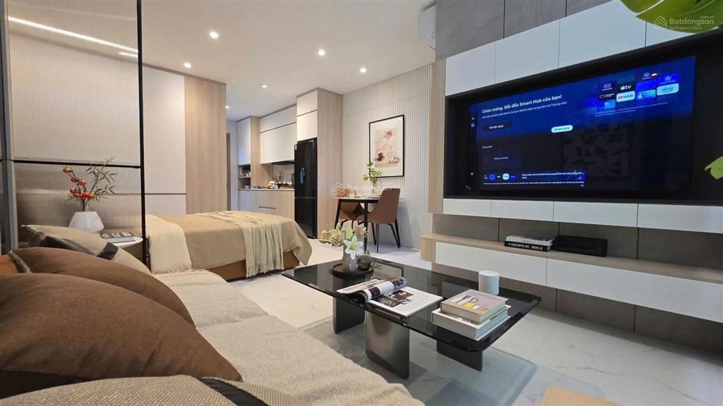 Căn hộ 1pn+ tặng full nội thất gỗ an cường cho 300 căn đầu tiên. dt51m2 "booking 20tr có hoàn lại"