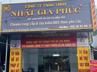 Cho thuê văn phòng 205m2, 9,5 triệu, tại đường long đức  lộc an, long thành, đồng nai