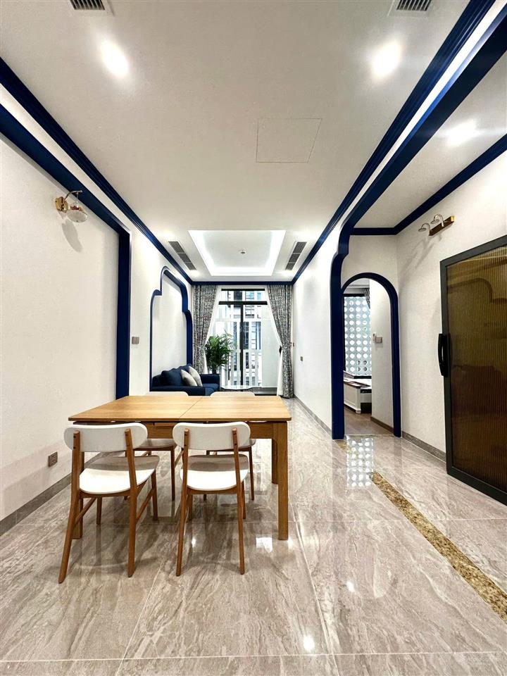 Căn hộ mới 100% nguyễn văn đậu, bình thạnh, 80m2 2pn2wc bancol, máy lạnh âm tường, nội thất xịn