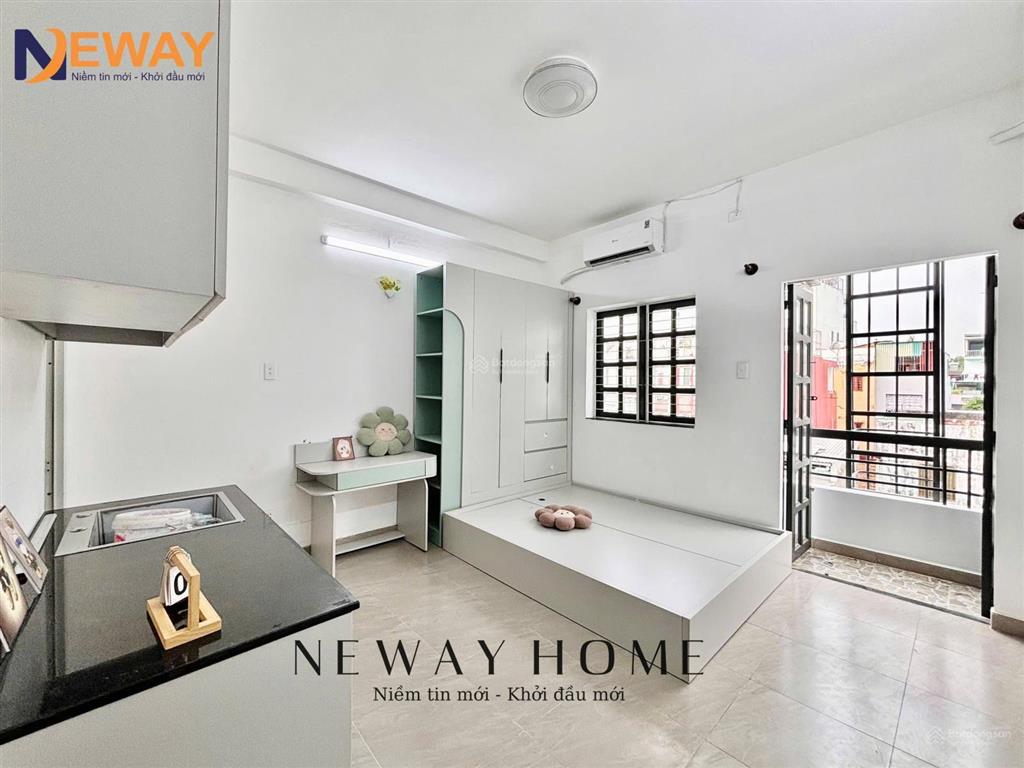 Căn hộ bancol thoáng mới tinh  gần đh công thương có thể đi bộ  có máy giặt riêng