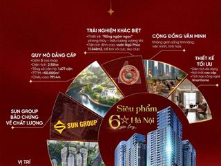 Sun feliza suites  dự án 6 sao đẳng cấp nhất tây hà nội