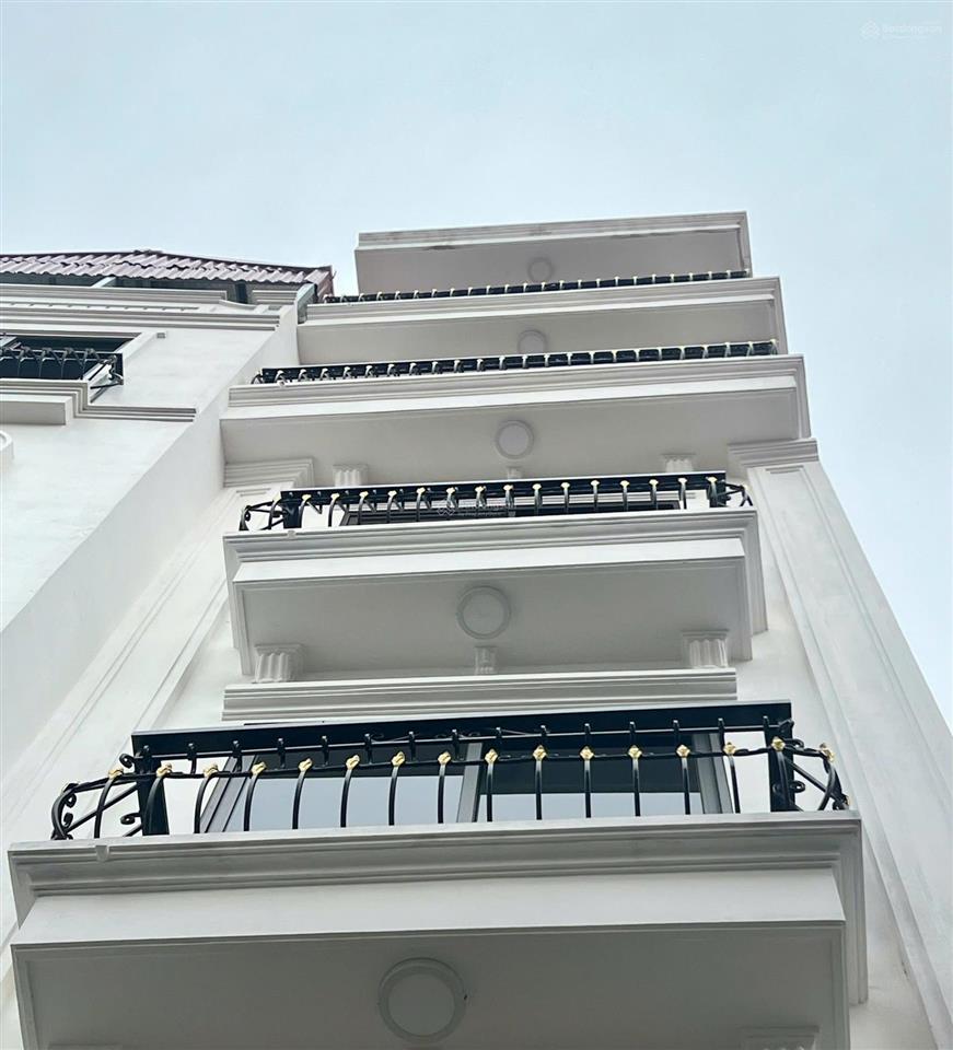 Nhà xây mới an trai vân canh 6.5 tầng thang máy ngõ thông 4 chỗ đỗ cửa thiết kế hợp lý giá 7.4 tỷ