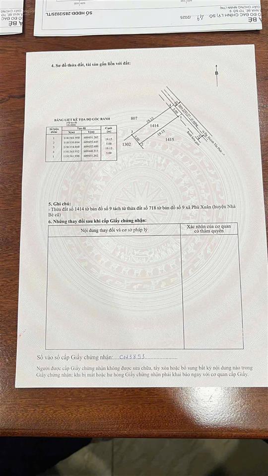 Đất hiếm 96m2  5x21m 4 tỷ 1  ngay kdc anh tuấn