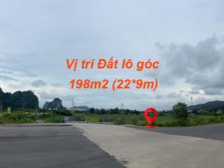 Hiếm có khó tìm! đất mặt tiền đôi 198m²(22*9m) thuộc đặc khu vân đồn  đường 334 giao đường vân đồn