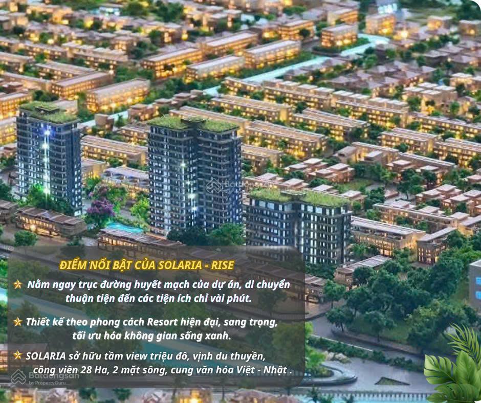Sốc sốc! sắp ra mắt căn hộ solaria resort " chốn nghĩ dưỡng ngay giữa lòng đô thị