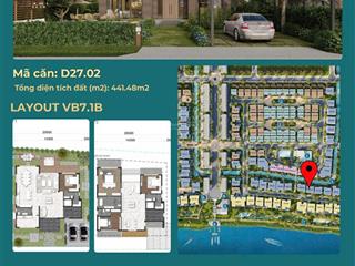 Biệt thự d2702 tại khu đô thị waterpoint không gian sống chuẩn thượng lưu 712m² chiết khấu sốc 23%
