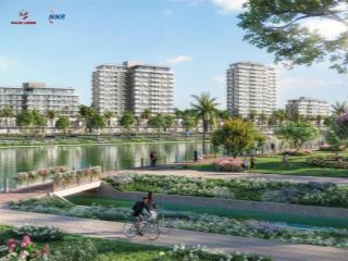 Solaria st5 sống thượng lưu ven sông vàm cỏ đông, tầm view vịnh harbour, central park