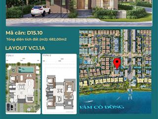 Giảm hơn 8 tỷ  biệt thự waterpoint 682m² chỉ còn 25,7 tỷ