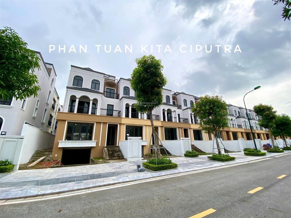Bt song lập có hầm ciputra mt 9m vỉa 5m đường rộng cạnh lô góc phân khu mới giá đợt 1 trực tiếp cđt