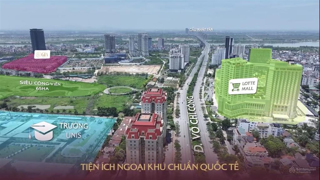 Bt song lập có hầm ciputra mt 9m vỉa 5m đường rộng cạnh lô góc phân khu mới giá đợt 1 trực tiếp cđt